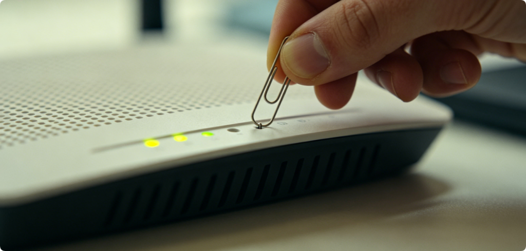 How to Perform Soft Reset and Factory Reset on Your Route,Suitable for most home routers7