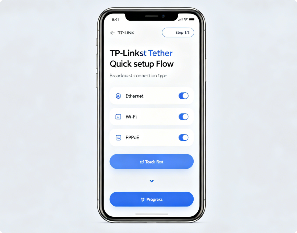 How to Use TP-Link Tether App for Full Router Setup & Remote Management Step by Step4 How to Use TP-Link Tether App for Full Router Setup & Remote Management Step by Step4