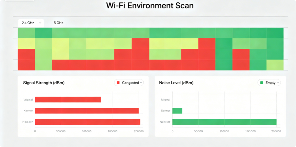 How to Pick the Best 2.4GHz & 5GHz Wi-Fi Channels: Optimize Settings to Eliminate Interference3 How to Pick the Best 2.4GHz & 5GHz Wi-Fi Channels: Optimize Settings to Eliminate Interference3