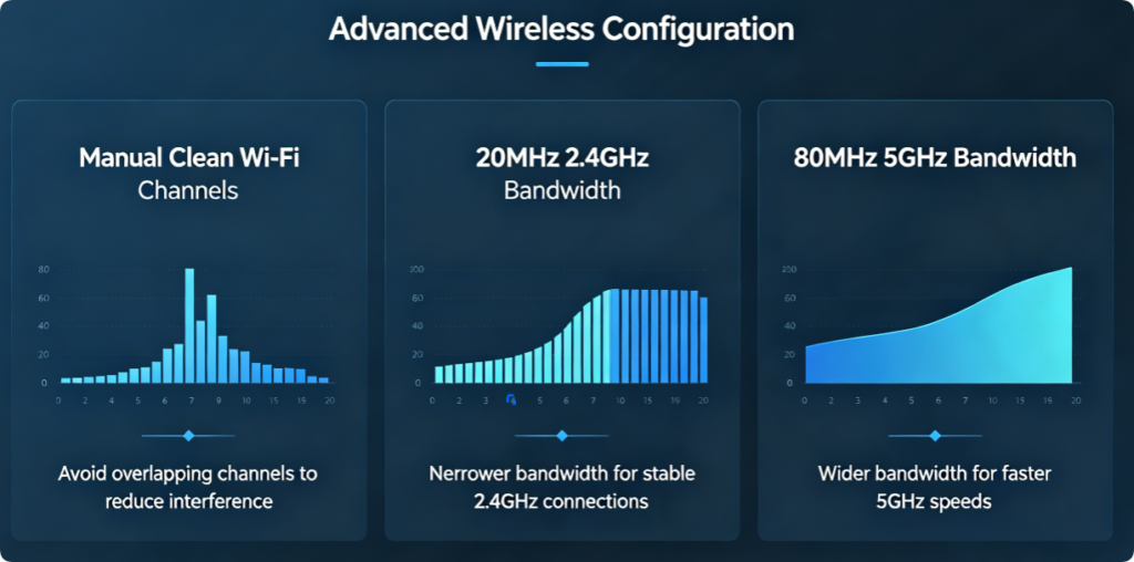 Smart Connect Setup: Combine 2.4GHz and 5GHz Wi-Fi Bands for Seamless Single SSID Wi-Fi6