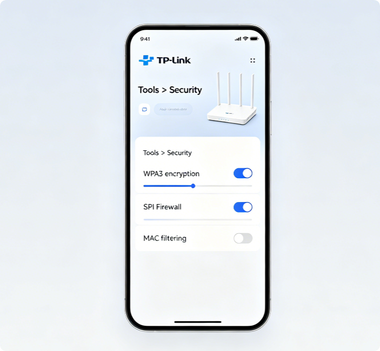 TP-Link Router Security Settings: Complete Step-by-Step Guide to WPA3 Encryption, SPI Firewall & MAC Access Control10