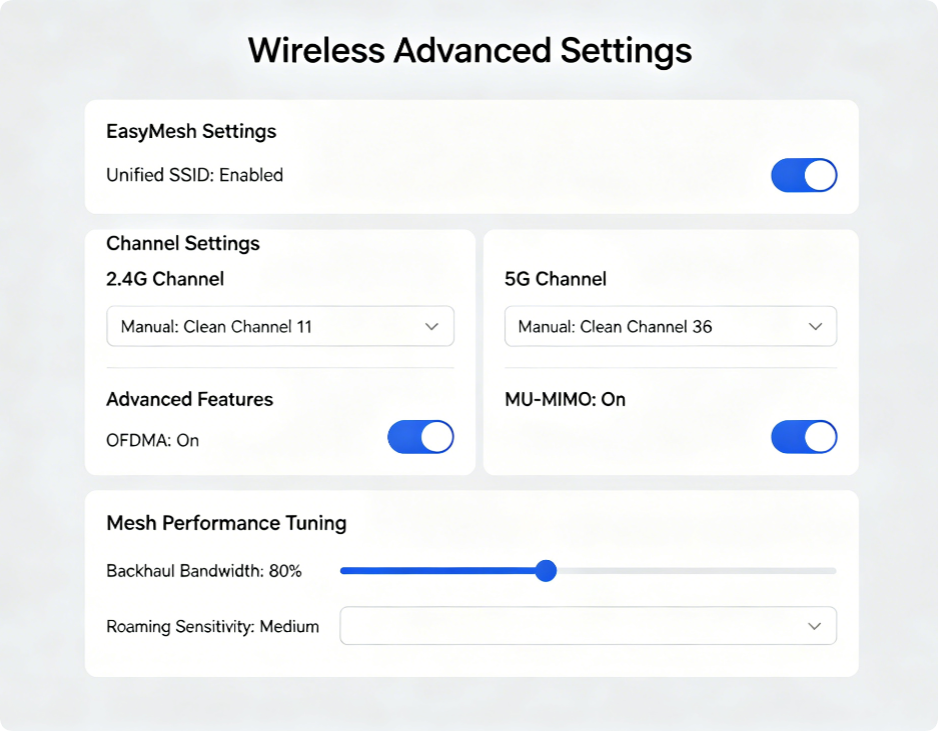 TP-Link EasyMesh Full Setup Guide: Build Seamless Whole-Home Wi-Fi With Deco Nodes & Archer Routers5 TP-Link EasyMesh Full Setup Guide: Build Seamless Whole-Home Wi-Fi With Deco Nodes & Archer Routers5