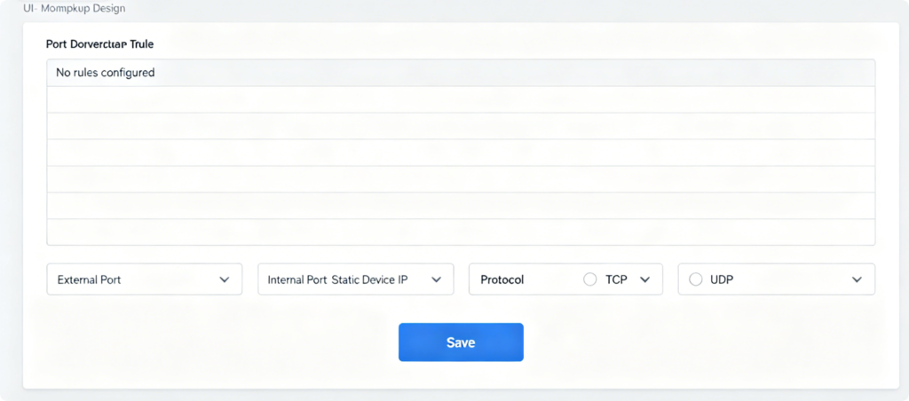 Complete Port Forwarding Setup for Gaming and IP Cameras (TP-Link, Netgear, ASUS & All Home Routers)3 Complete Port Forwarding Setup for Gaming and IP Cameras (TP-Link, Netgear, ASUS & All Home Routers)3