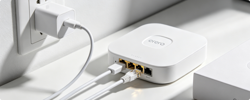 Fast Eero Initial Setup Tutorial: Unbox Gateway & Beacons to Get Reliable Whole-Home Wi-Fi in Just 10 Minutes2 Fast Eero Initial Setup Tutorial: Unbox Gateway & Beacons to Get Reliable Whole-Home Wi-Fi in Just 10 Minutes2