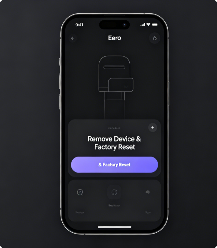 How to Factory Reset Eero, Eero Pro & Beacon Extender Devices: Hard Reset via Button & Eero App Step-by-Step Guide2 How to Factory Reset Eero, Eero Pro & Beacon Extender Devices: Hard Reset via Button & Eero App Step-by-Step Guide2