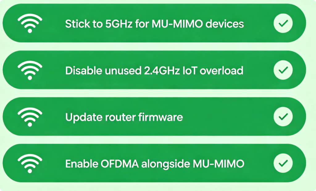 How to Enable MU-MIMO on Any Router for Stable Multiple Device Connections & Cut Network Congestion6 How to Enable MU-MIMO on Any Router for Stable Multiple Device Connections & Cut Network Congestion6