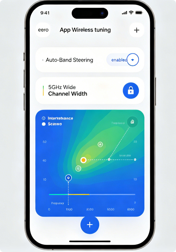 Best Eero Wi-Fi 6 Settings to Maximize Gigabit Internet Speed: Complete App-Based Optimization for Eero 6, 6+ & Pro 6 Mesh3 Best Eero Wi-Fi 6 Settings to Maximize Gigabit Internet Speed: Complete App-Based Optimization for Eero 6, 6+ & Pro 6 Mesh3