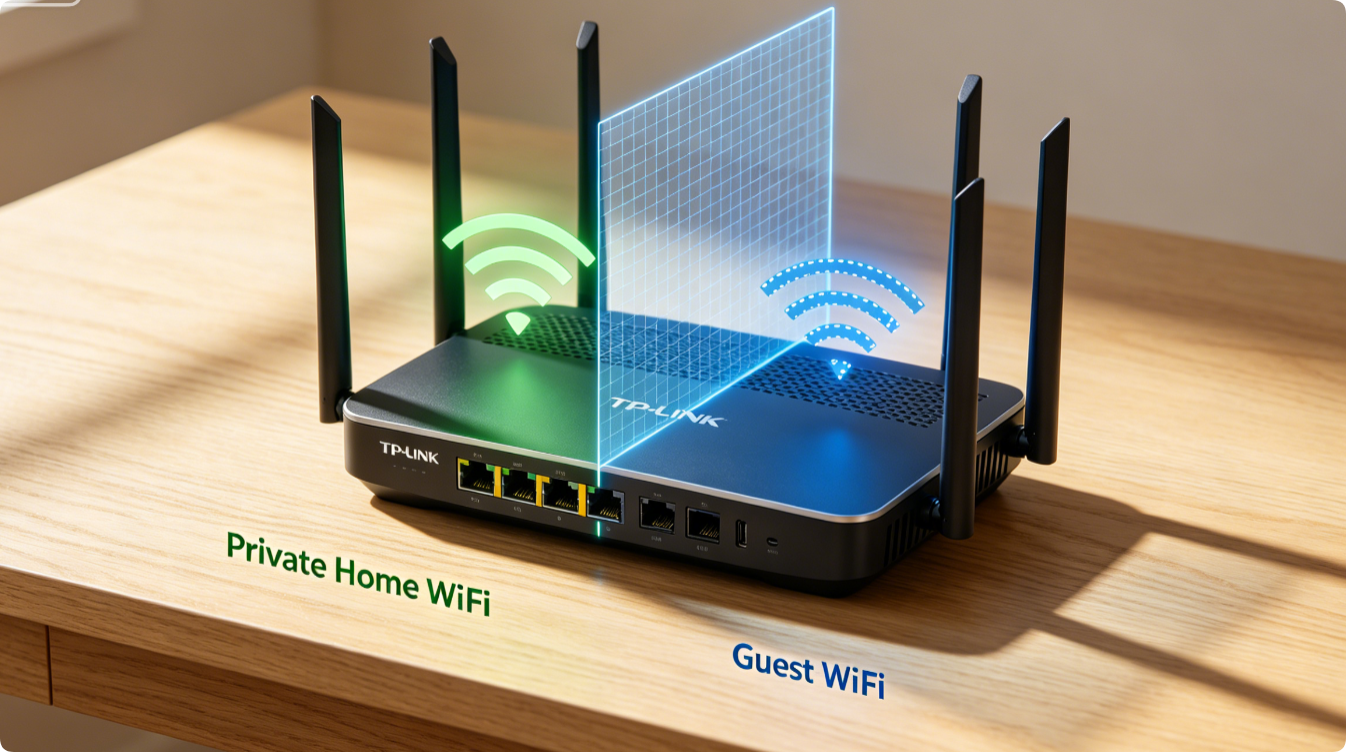 TP-Link Guest Wi-Fi Full Setup Guide: Enable Network Isolation to Separate Visitors Fully From Your Private Main Network