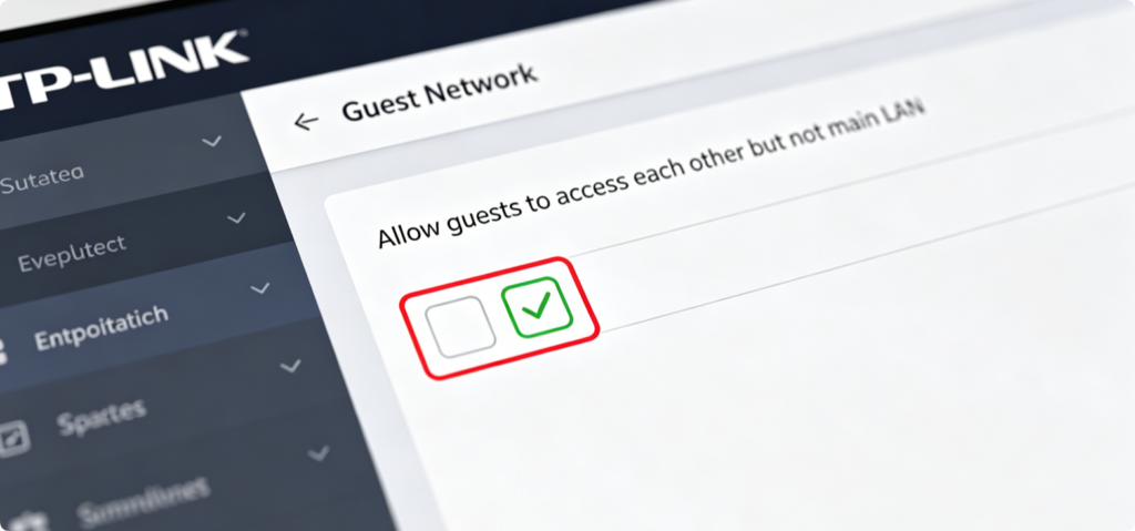 TP-Link Guest Wi-Fi Full Setup Guide: Enable Network Isolation to Separate Visitors Fully From Your Private Main Network3
