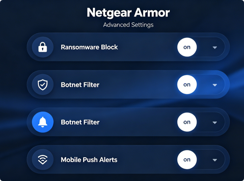 Netgear Armor Full Step-by-Step Setup Guide: Activate Built-In Bitdefender Powered IoT Network Protection for Nighthawk & Orbi Mesh5