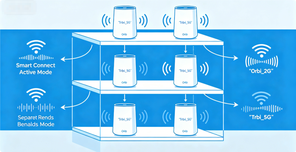 Separate vs Combined WiFi Bands: Best Netgear Home Router Smart Connect Setup5