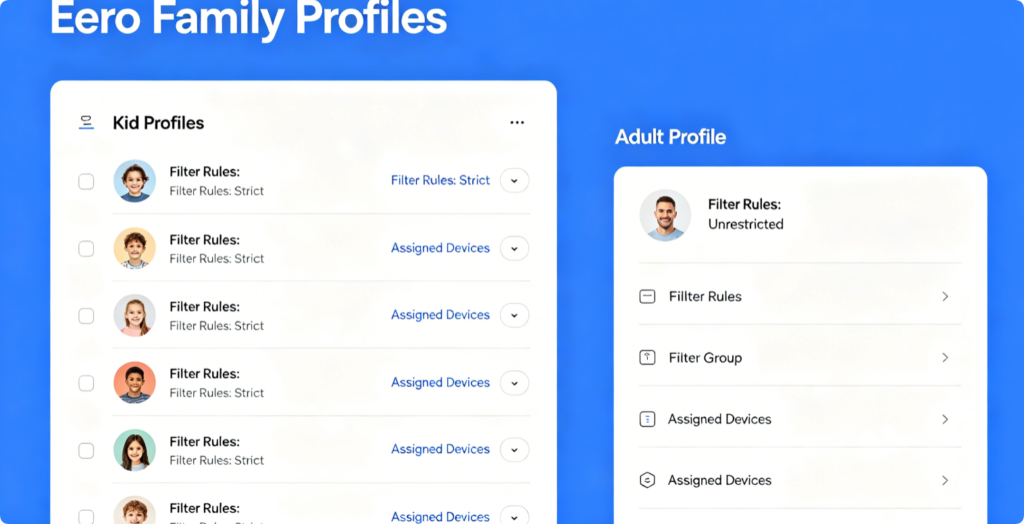 Custom Eero Secure Filter Setup: Block Adult Websites, Enable SafeSearch & YouTube Restricted Mode for Children’s Internet6