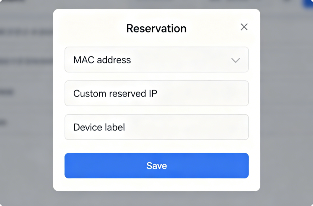 How to Configure Static IP Reservations on Eero Home Router Advanced Networking4