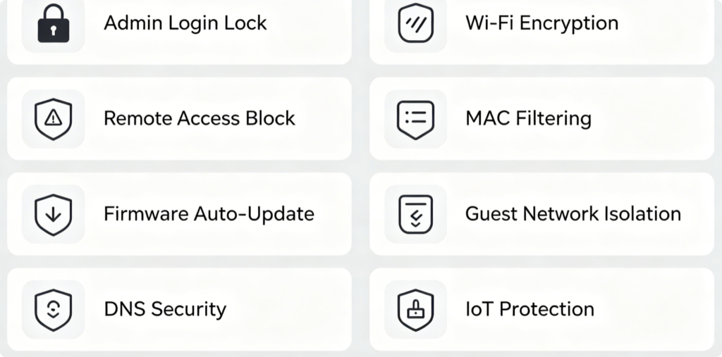 Strong Home Router Security Settings Every User Should Apply: Complete Hardening Checklist for TP-Link, Netgear, Eero & All Mesh Routers1
