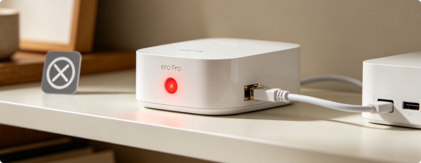 Proven Solutions for Eero Gateway Solid Red Light: Eliminate WAN Disconnects & Recover Full Internet Connectivity Fast
