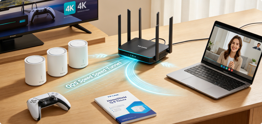 TP-Link QoS Setup to Prioritize Gaming, 4K Streaming & Video Calls: Step-by-Step Guide for Archer AX Routers & Deco Mesh With HomeShield